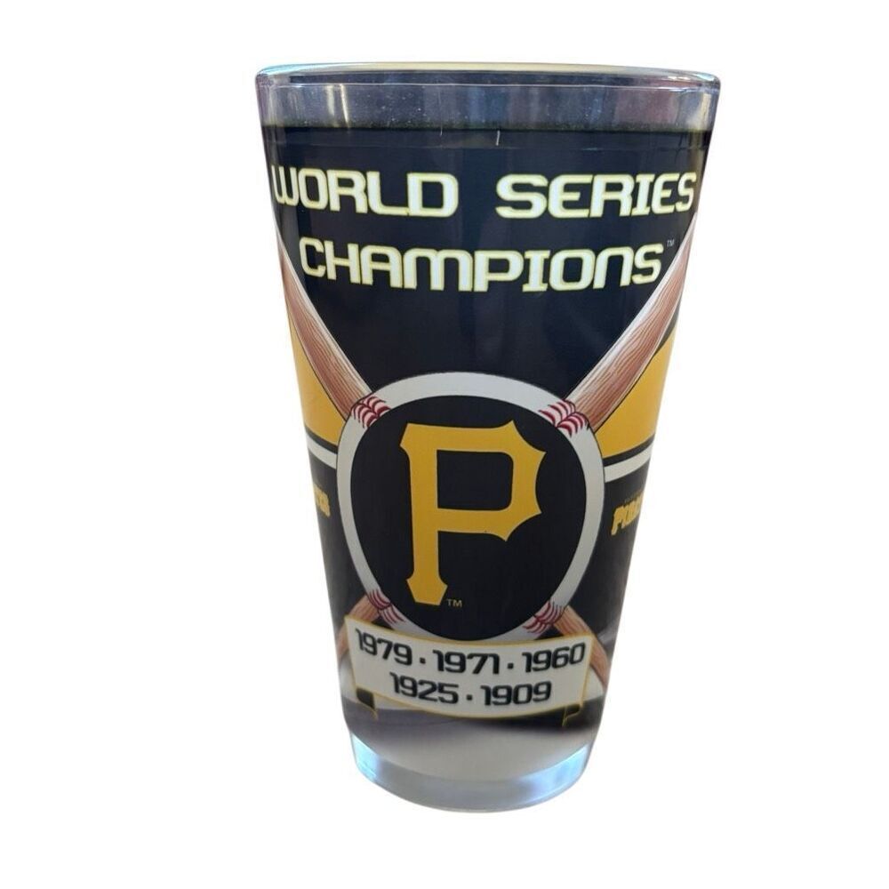 Pittsburgh Pirates World Series Champions One Pint Glass